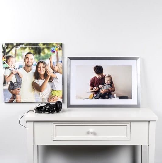 Print your photos on wood, acrylic, aluminium, ...